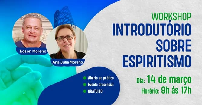Imagem do Workshop Introdutório ao Espiritismo