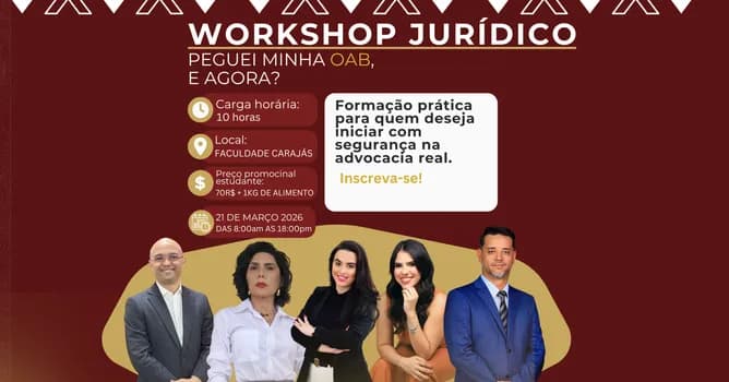 Imagem do Workshop Jurídico