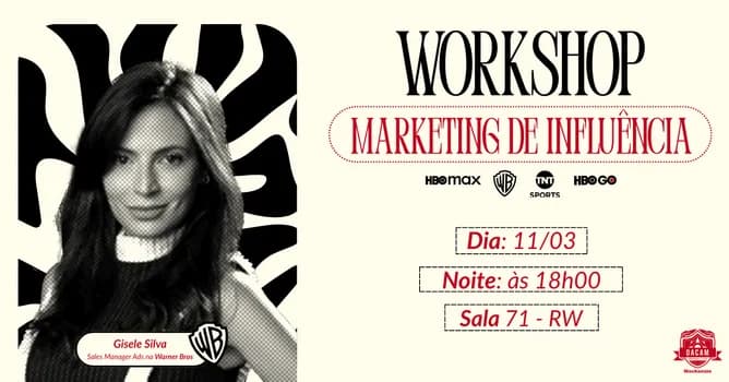 Imagem do Workshop: Marketing de Influência (noturno)