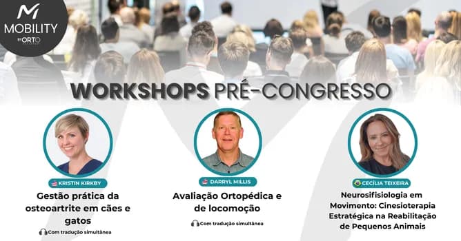 Imagem do WORKSHOP MOBILITY VET EXPERT 2026