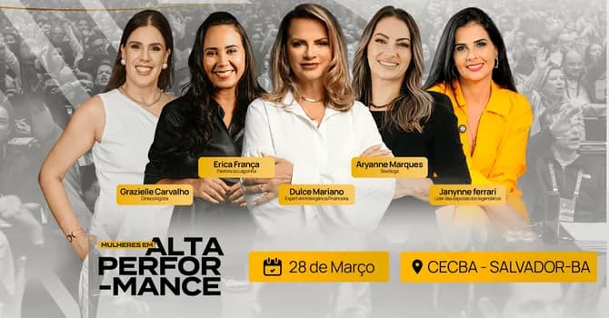 Imagem do WORKSHOP MULHERES EM ALTA PERFORMANCE