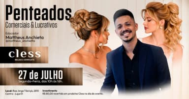 WORKSHOP PENTEADOS CLESS em São José do Rio Preto
