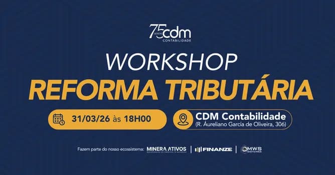 Imagem do Workshop Reforma Tributária