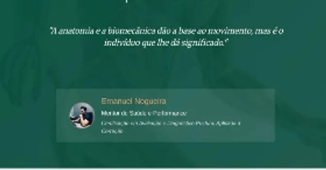 Imagem do WORKSHOP TRILHOS ANATÔMICOS - MÓDULO 1