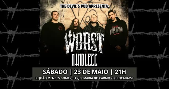 Imagem do WORST no The Devil´s Pub em Sorocaba