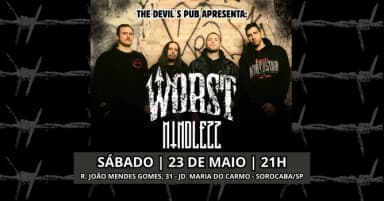 WORST no The Devil´s Pub em Sorocaba em Sorocaba
