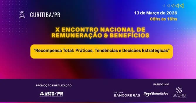 Imagem do X Encontro Nacional de Remuneração & Benefícios