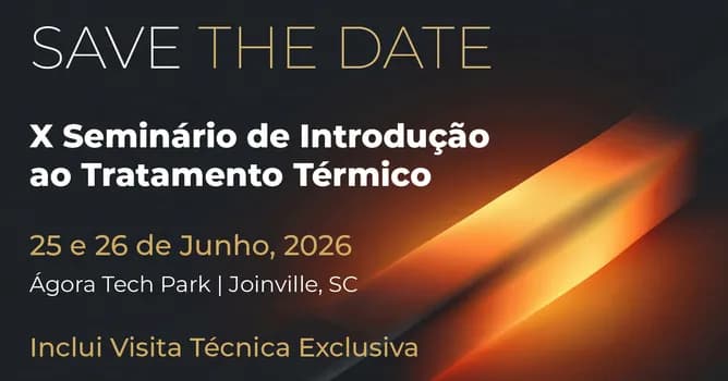 Imagem do X Seminário Introdução ao Tratamento Térmico