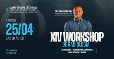 XIV WORKSHOP DE RADIOLOGIA  (PRESENCIAL)  em São Paulo