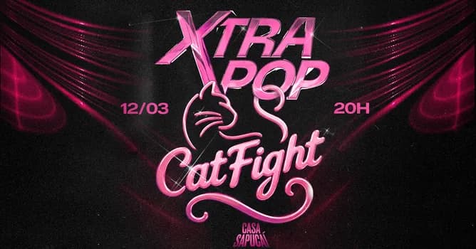Imagem do XTRAPOP convida CATFIGHT 
