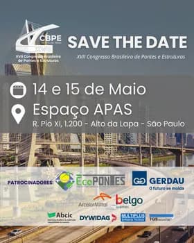 Imagem do XVII CONGRESSO BRASILEIRO DE PONTES E ESTRUTURAS 