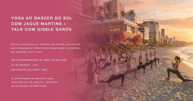 Imagem do YOGA AO NASCER DO SOL EDIFY ONE
