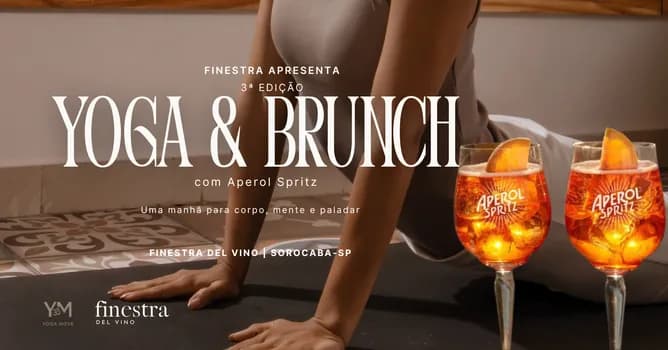 Imagem do Yoga & Brunch Finestra by Aperol Apritz