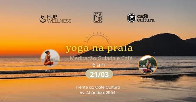 Imagem do YOGA na PRAIA