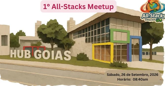 Imagem do 1° All-Stacks Meetup English Go