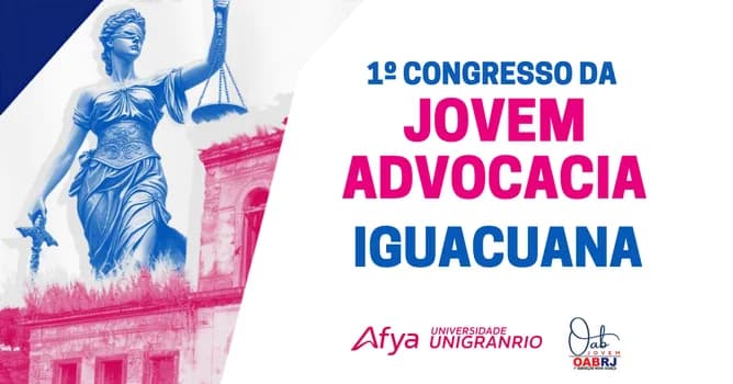 Imagem do 1ª Congresso da Jovem Advocacia Iguaçuana - 31/07