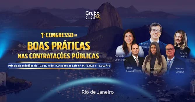 Imagem do 1° Congresso de Boas Práticas nas Contratações Públicas - RJ