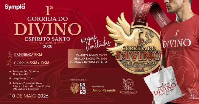 Imagem do 1ª CORRIDA DO DIVINO ESPÍRITO SANTO - PARÓQUIA SÃO SEBASTIÃO