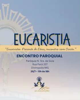 Imagem do 1° ENCONTRO PAROQUIAL MÃES QUE ORAM PELOS FILHOS - PAROQUIA NOSSA SENHORA DA GUIA