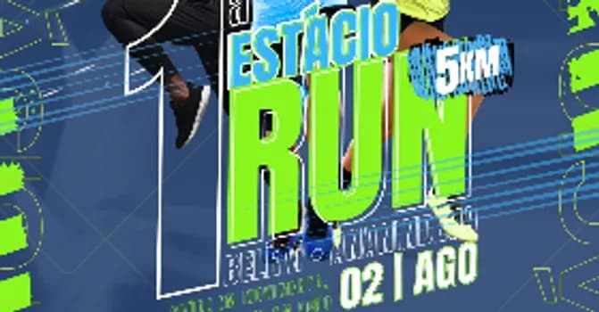 Imagem do 1ª ESTÁCIO RUN BELÉM E ANANINDEUA - SAÚDE EM MOVIMENTO, CONHECIMENTO EM AÇÃO