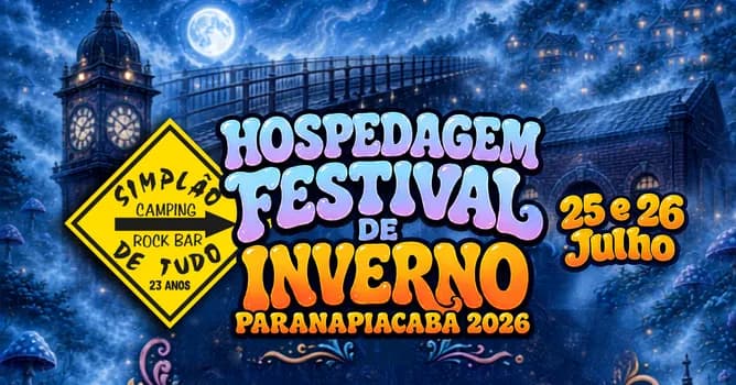Imagem do 1º FDS - Hospedagem para o Festival de inverno de Paranapiacaba!