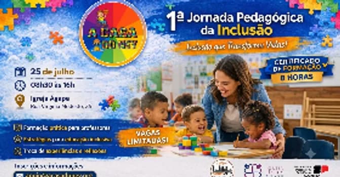 Imagem do 1º Jornada Pedagógica da Inclusão