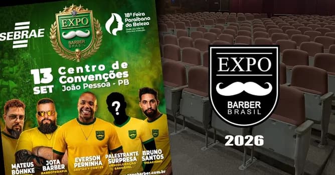 Imagem do 1º LOTE - EXPO BARBER BRASIL 2026