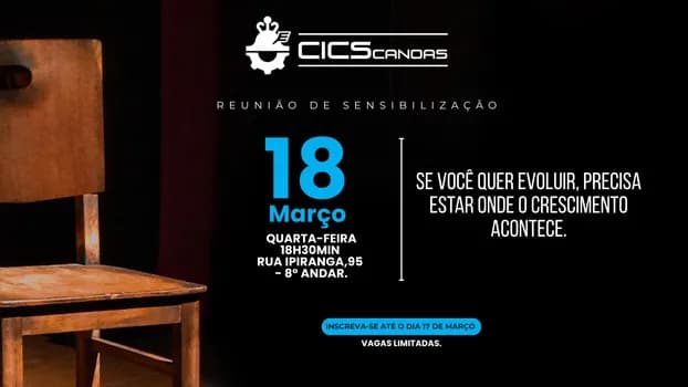 Imagem do 1º Reunião de Sensibilização dos Núcleos da CICS CANOAS -2026