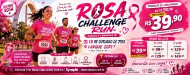 1ª Rosa Challenge Run em São Paulo