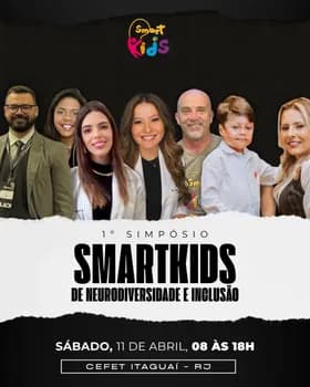 Imagem do 1º Simpósio de Neurodiversidade e inclusão Smartkids
