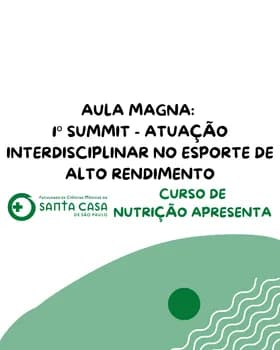 Imagem do 1º SUMMIT - Atuação Interdisciplinar no Esporte de Alto Rendimento
