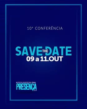 Imagem do 10ª Conferência Mergulhados na Presença
