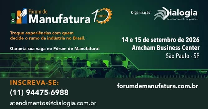 Imagem do 10º Fórum de Manufatura