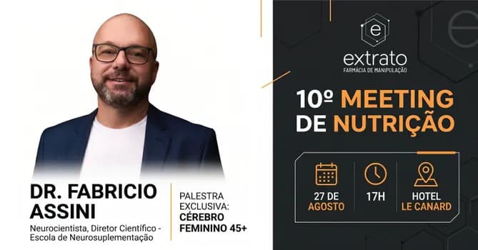 Imagem do 10º Meeting de Nutrição Extrato
