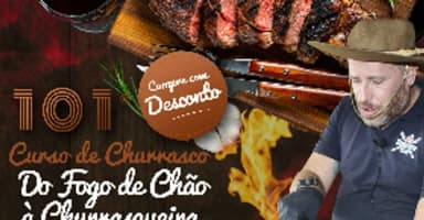 101° CURSO DE CHURRASCO DO FOGO DE CHÃO À CHURRASQUEIRA!! RIBS IN FLAMES! em Diadema