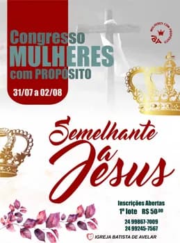 Imagem do 11° CONGRESSO MULHERES COM PROPÓSITO