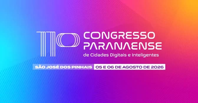 Imagem do 11.º Congresso Paranaense de Cidades Digitais e Inteligentes