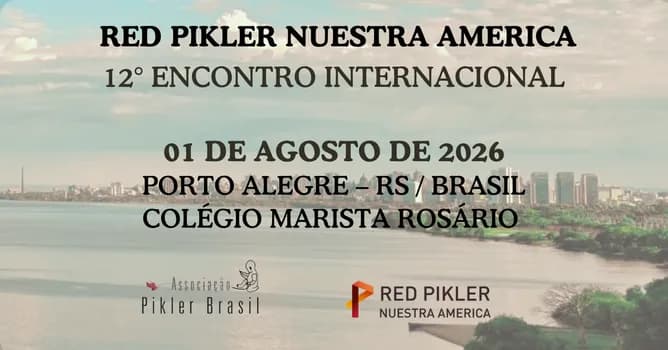 Imagem do 12° Encontro Internacional Red Pikler Nuestra America