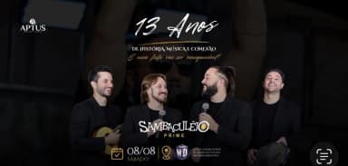 13 anos Sambaculejo - Arena MD em São João da Boa Vista