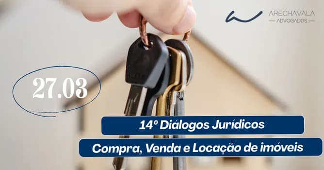 Imagem do 14º Diálogos Jurídicos - Compra, Venda e Locação de Imóveis