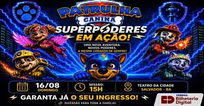 Imagem do 16/08 - FESTIVAL KIDS - TEATRO DA CIDADE