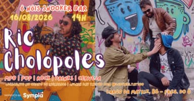 16/08 | Ric & Cholópoles | Ó Nóis Snooker Bar em São Paulo