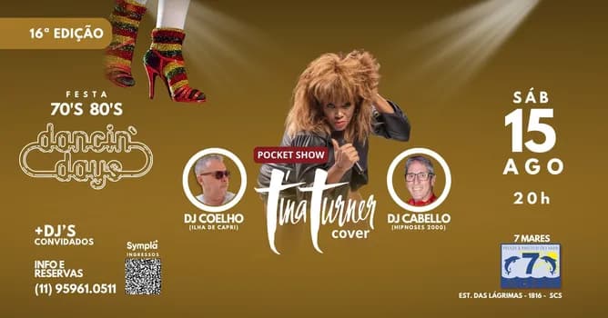 Imagem do 16 Ed.Festa Dancin Days - 15-Agosto 2026