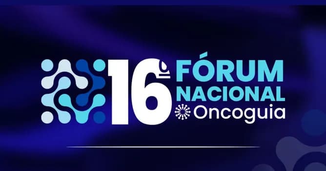 Imagem do 16º Fórum Nacional Oncoguia - 7 e 8 de abril de 2026 - das 9 às 18 horas