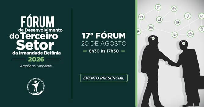 Imagem do 17º Fórum de Desenvolvimento do Terceiro Setor - Gestão e Sustentabilidade