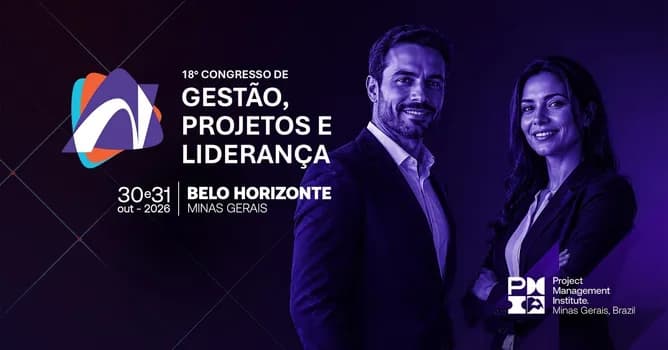 Imagem do 18º CGPL - Congresso de Gestão Projetos e Liderança | PMI-MG