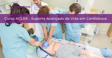 18 e 19/04 - ACLS - SUPORTE AVANÇADO DE VIDA EM CARDIOLOGIA em São Paulo