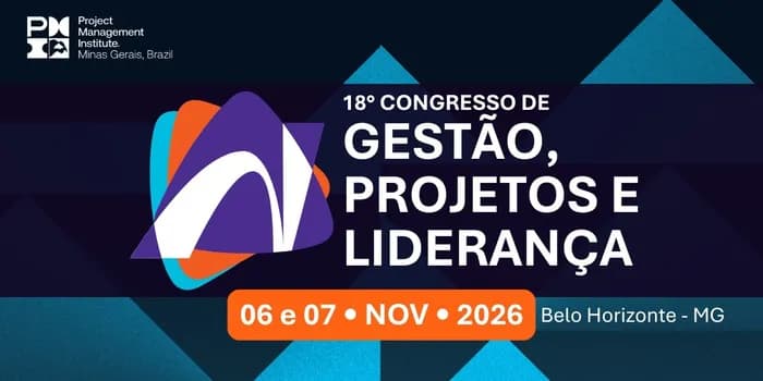 Imagem do 18CGPL - 18º Congresso de Gestão Projetos e Liderança - PMI-MG