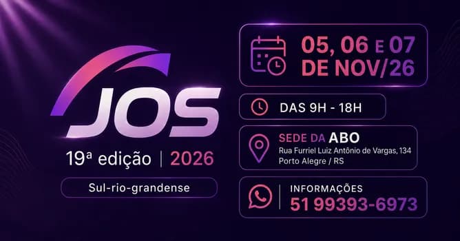 Imagem do 19ª Jornada Odontológica Sul-rio-grandense