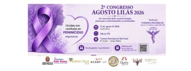 2º Congresso Agosto Lilás 2026 - Unidas em Combate ao Feminicídio em São Paulo